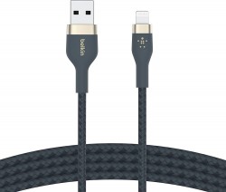 BELKIN USB-C to LTG, SILICONE, 1M, BLUE CAA009bt1MBL