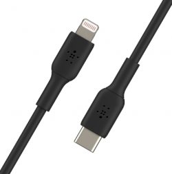 BELKIN BOOST CHARGE USB-C to Lightning Cable1M BLK CAA003bt1
