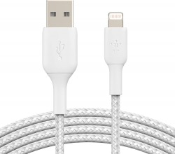 BELKIN BOOST CHARGE Lightning to USB-A Cable2M WHT CAA001bt2