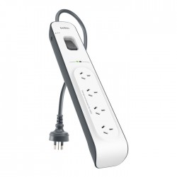 BELKIN 4 OUTLET SURGE PROTECTION STRIP W/2USB PORT BSV401sa2