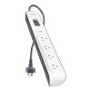 BELKIN 4 OUTLET SURGE PROTECTION STRIP W/2USB PORT BSV401sa2