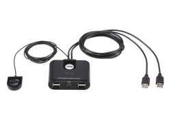 ATEN US224 2 Port USB 2.0 Peripheral Sharing Device (Remote 