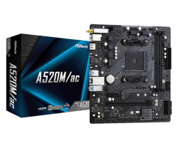 ASRock A520M/AC Motherboard ASR-90-MXBE70-A0UAYZ