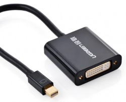 UGREEN 10448 Mini dp to HDMI female converter cable 18CM  Bl