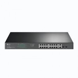 TP-LINK TL-SG1218MP  18-Port Gigabit Rackmount  Switch with 