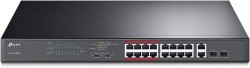 TP-LINK TL-SL1218MP  16-Port 10/100Mbps PoE+ Switch, 16 10/1