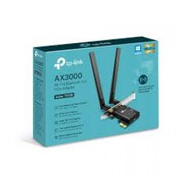 TP-LINK Archer TX55E  AX3000 Dual Band Wi-Fi 6 Bluetooth PCI