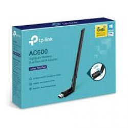 TP-LINK Archer T2U Plus  AC600 High Gain Wi-Fi Dual Band USB