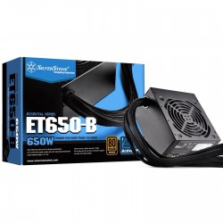 SILVERSTONE SST-ET650-B V1.4 Essential 650W 80 Plus Bronze S