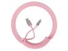 AK-6925758615938 AKKO Coiled Cable Aviator - Tokyo Pink