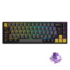 AK-6925758619424 AKKO 3084S Shine-Through ASA Keyboard Black