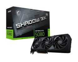 MSI GeForce RTX 5080 16G SHADOW 3X OC - G5080-16S3C