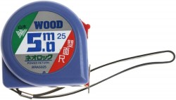 WOOD DUAL SIDE FENGSHUI MEASURING TAPE 5.0M