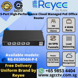 Reyee Cloud Managed PoE Office Router RG-EG305GH-P-E