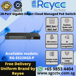 Reyee Cloud Managed PoE Switch RG-ES228GS-P