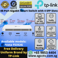 TP-LINK 48-Port Gigabit Switch 4-SFP FS352G