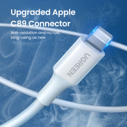 UGREEN 80315 USB TO LIGHTNING CHARGING CABLE 1.5M