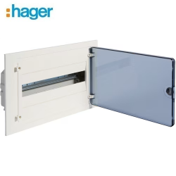 HAGER ICOS18/S 1 ROW 18 WAY DB BOX