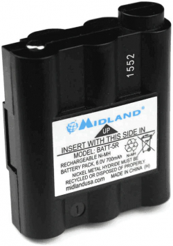 MIDLAND WALKIE TALKIE BATTERY BATT-5R