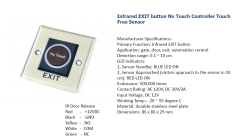 EXIT BUTTON NO TOUCH SENSOR