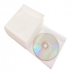 PP-Q6 PP CD SLEEVE CLEAR (100PCS)