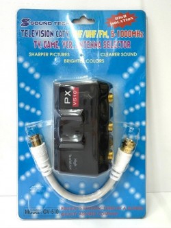 SOUNDTECH GV-510 CATV ANTENNA SELECTOR 5-1000MHZ
