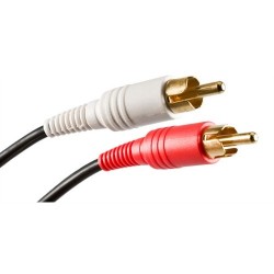 KRAMER C-A35M/2RAM-35 3.5mm Stereo Audio to two RCA (Male -