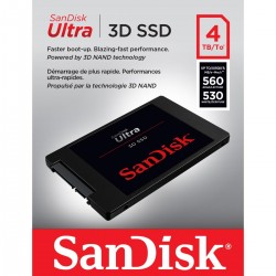 SANDISK ULTRA 3D INTERNAL SSD 2.5" 4TB