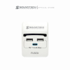 SOUNDTECH PP-52U 3 WAY ADAPTER WITH USB A+C CHARGING PORT