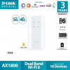 DLINK AX1800 F518 4G/5G WIFI 6 MOBILE HOTSPOT AND POWERBANK