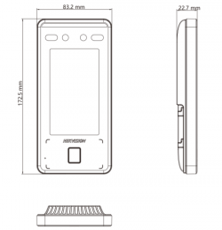 HIKVISION DS-K1T341CMFW FACIAL RECOGNITION DOOR ACCESS