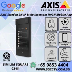 AXIS Sweden 2N IP Style Intercom My2N Mobile App 5MP Camera