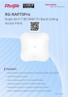 RUIJIE  ACCESS POINT WIFI 7 ROUTER PROMOTION RG-RAP73PRO