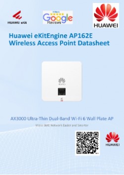 HUAWEI Router AP162E AX3000 Wi-Fi 6 Dual-band Gigabit Wall P