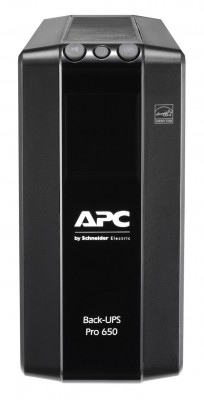 APC BR650MI Back UPS Pro BR 650VA, 6 Outlets, AVR, LCD Inter