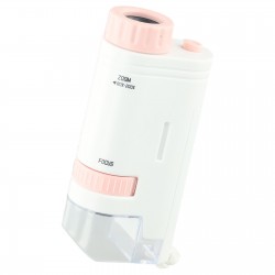 VisionKids Kyomikids II kids portable microscope pink JP1054