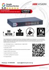 HIKVISION DS-3E1318P-EI 16+3 PORT POE SWITCH 300m Watchdog