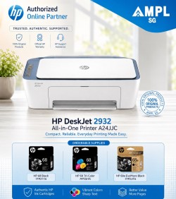 HP DeskJet 2932 All-in-One Printer | Print, copy, scan