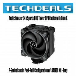 Arctic Freezer 34 eSports DUO Tower CPU Cooler - Grey