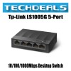 Tp-Link LS1005G 5-Port 10/100/1000Mbps Desktop Switch