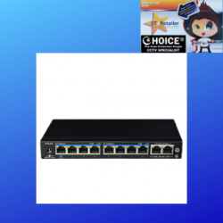 8 Ports PoE Ethernet Switch UTP3-SW08-TP120-A1