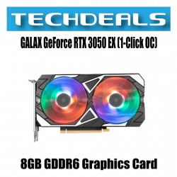 GALAX GeForce RTX 3050 EX (1-Click OC) 8GB GDDR6 GPU