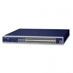 PLANET GS-5220-16S8CR Layer 3 12-Port 10GBASE-X SFP+ Managed