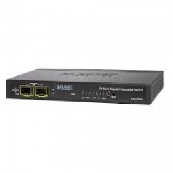 PLANET GSD-1002M IPv4/IPv6, 8-Port 10/100/1000T + 2-Port 100