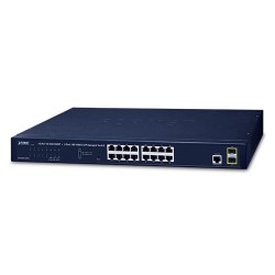 PLANET GS-4210-16T2S IPv4/IPv6, 24-Port 10/100/1000Base-T + 