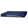PLANET GS-4210-24T4S IPv4/IPv6, 24-Port 10/100/1000T + 4-Por