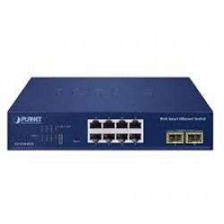 PLANET GS-2210-8T2S 8-Port 10/100/1000T + 2-Port 1000X SFP W