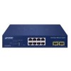 PLANET GS-2210-8T2S 8-Port 10/100/1000T + 2-Port 1000X SFP W