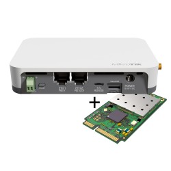 MikroTik RB924iR-2nD-BT5&BG77&R11e-LR9 KNOT LR9 kit - IoT Ga