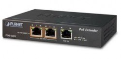 PLANET POE-E202 1-Port 802.3at PoE+ to 2-Port 802.3af/at Gig